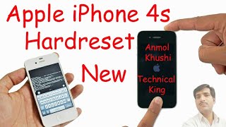 Apple iPhone hard reset new trick 2021-2022 step by step.