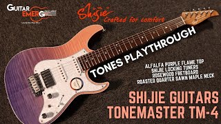 Video thumbnail for Shijie Guitars - 2023 Tonemaster TM-4 by Guitar Emerge
