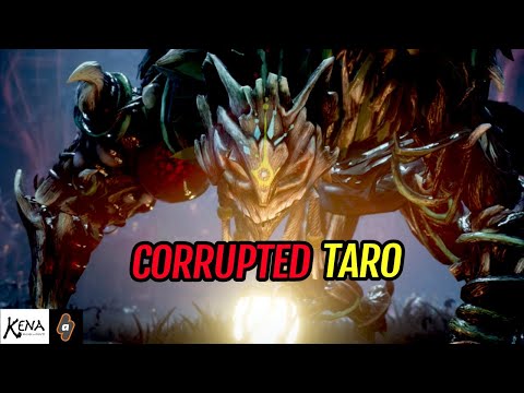 Corrupt Taro Boss Fight - Expert Spirit Guide Difficulty | Kena Bridge of Spirits Combat Gameplay