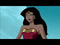 Wonder Woman (DCAU) Powers and Fight Scenes - Justice League Season 2