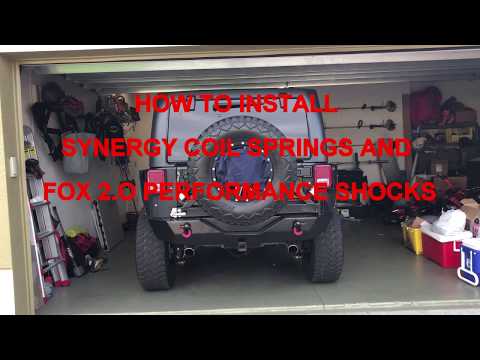 How to Install Synergy Coil Springs and Fox Shocks on JK