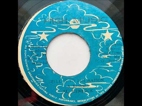 Al Kenlock - Tell It To Jah Nation - 7" High Music 1979 - JAH MESSENGER