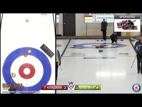 Ikue Kitazawa vs. Nicky Kaufman - FINAL - Curling Stadium Alberta Curling Series #4