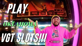 Come Play Oklahoma 9 Liner Slots: The Best of VGT! (BIG WINS)