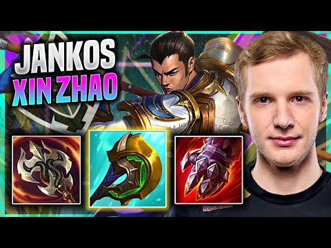 JANKOS IS A MONSTER AS XIN ZHAO WITH DIVINE NEW BUFFS! - G2 Jankos Plays Xin Zhao JUNGLE vs Zac! |