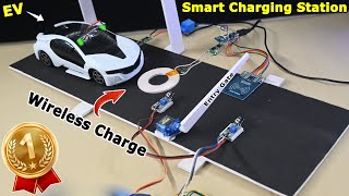 Smart EV Charging System - Amazing Best Winning science Project | Futuristic Project
