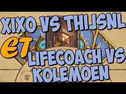 Hearthstone - Xixo vs ThijsNL et Lifecoach vs Kolemoen - 2015 European Road to BlizzCon