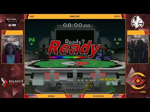 NGPU 54 SSBM -  bonfire10 (Sheik) vs. Yasu (Marth) - Melee WF