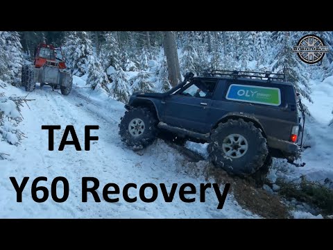 Recuperare Patrol Y60 cu Taful / Patrol Y60 Recovery with Taf