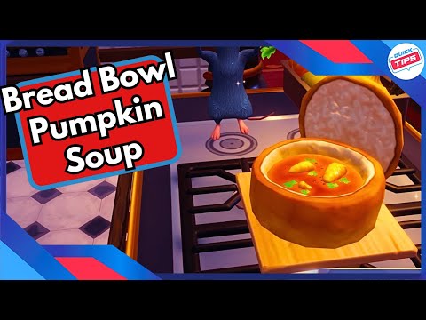How To Make Bread Bowl Pumpkin Soup in Disney Dreamlight Valley