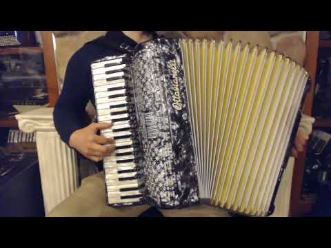 5446 - Like New Slate Ottavianelli Super Concerto Piano Accordion LMMMH 41 120 $4999