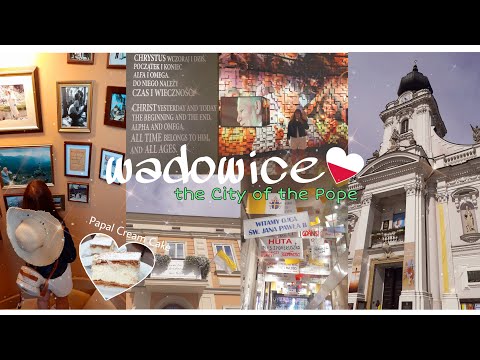 Wadowice Poland Vlog 🇵🇱 the birthplace and family house of Pope John Paul ii | itzkeithnicole