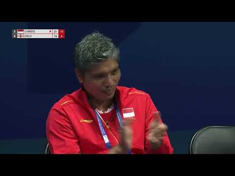 TotalEnergies BWF Thomas & Uber Cup Finals 2024 Top Backhands - Jonatan Christie