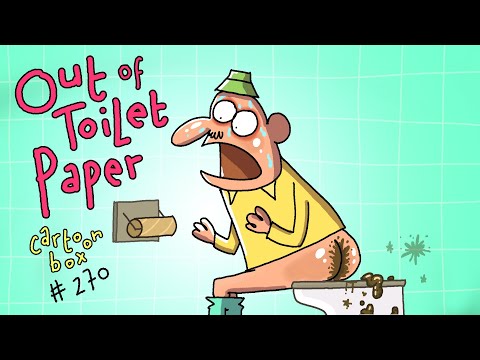 , title : 'Out Of Toilet Paper | Cartoon Box 270 | by FRAME ORDER | NEW Single Cartoon Box episode | Humor'