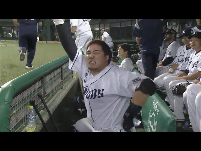 【8回裏】ライオンズ・山川 リーグ7年ぶりの40号到達弾!! 2018/9/15 L-H