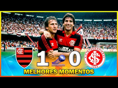 FLAMENGO 1 x 0 INTERNACIONAL ● HIGHLIGHTS ● UNIÃO CUP 1987 ● FINAL ● GAME 02