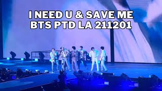 BTS I Need U & Save ME PTD ON STAGE LA 211201 | 2 year anniversary 💜