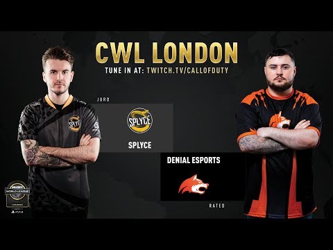 Splyce vs Denial Esports | CWL London 2019 | Day 1