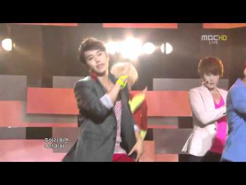 110806 Super Junior Comeback Stage - Superman/Mr Simple