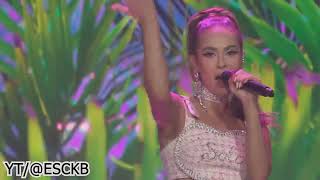 Download lagu EUROVISION 2023: Blanka performs Solo, but there is no music mp3