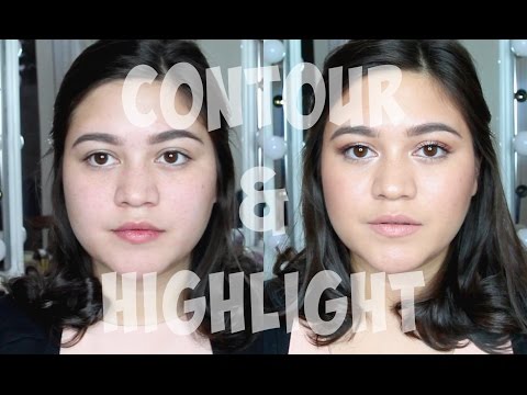 How I contour & highlight (cream and powder) | SarahAyu
