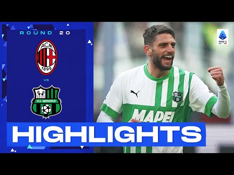 Milan-Sassuolo 2-5 | Sassuolo cause carnage at San Siro: Goals & Highlights | Serie A 22/23