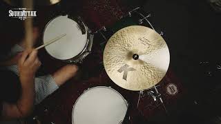 Video thumbnail for *Pre-Loved* Zildjian 16" K Custom Dark Crash Cymbal by Peter Lewis