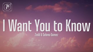 Download lagu Zedd I Want You To Know ft Selena Gomez... mp3