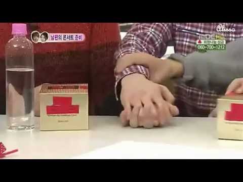 [WGM cut] Donghae holds Eunhyuk's hands (as an example of course ♥) - [EunHae Moment]