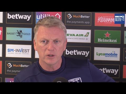 David Moyes accidentally says Everton instead of West Ham in press conference.