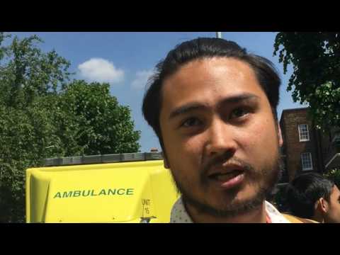 London residents speak on Grenfell Tower fire