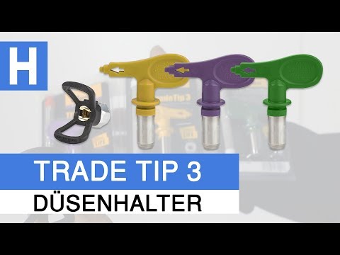Wagner Airless TRADE TIP 3 DÜSENHALTER - Ein Halter für alle Düsen! (2019)