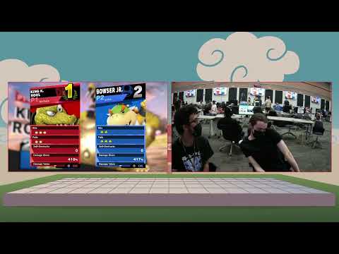 Smash Budokai 3 Losers Top 12 - GCU|McDale (King K Rool) vs. NC (Bowser Jr.)