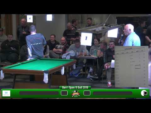 Berri Open 8 Ball 2019 - Player Auction