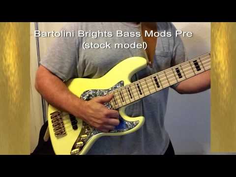 Bass Mods k534" Creme with Bartolini Brights and Bassmods pre
