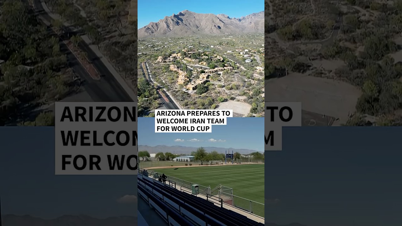 Video | Iran team heading to Tucson for World Cup | AFP