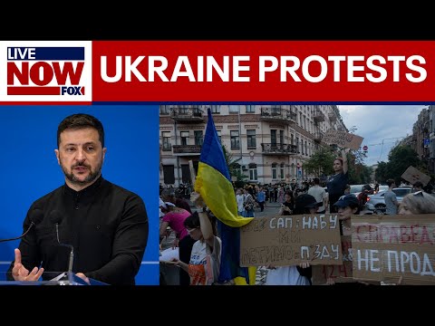 Video | Ukraine protests: Zelenskyy signs bill weakening anti-corruption agencies | LiveNOW from FOX
