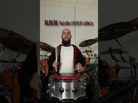 Exercise for Single Stroke Roll (16th and 8th triplets)