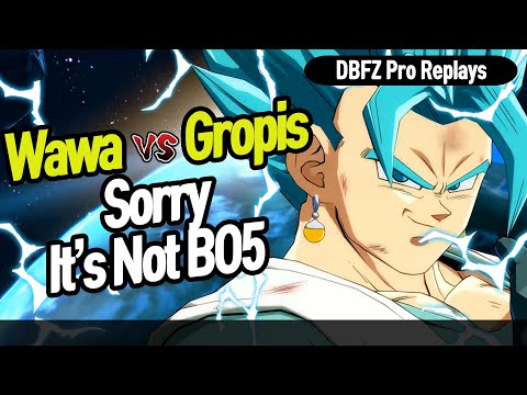 【DBFZ】 Wawa vs Gropis, I'm so sorry... I couldn't choose the best of 5 matches... 【DBFZ Pro Replays】