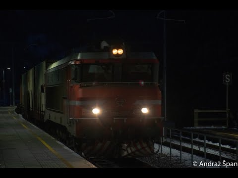 SŽ 363 v Rimskih Toplicah (UHD - 4K !)