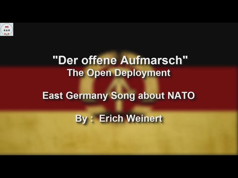 Der Offene Aufmarsch - East German Song - With Lyrics
