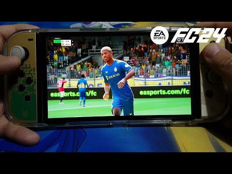 EA Sports FC 24 Unboxing and Gameplay on Nintendo Switch OLED