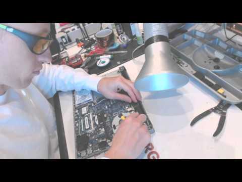 Lenovo z410 model 20292 broken laptop dc power jack repair socket input port connector fix