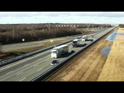 Daimler Highway Pilot Connect Spurwechsel