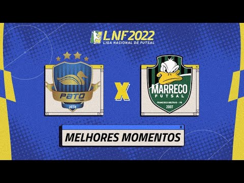 PATO 2 X 1 MARRECO | MELHORES MOMENOS | 8ª RODADA DA LNF 2022