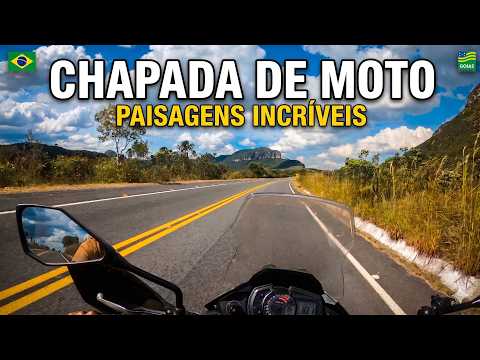 SÃO JORGE ATÉ ALTO PARAÍSO DE MOTO! 🏍️ CHAPADA DOS VEADEIROS