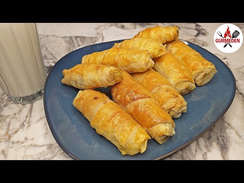 With only 2 phyllo dough ❗ 12 Vinegar Starch Crispy Pie You Can Make 💯