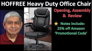 HOFFREE Heavy Duty Office Chair Review