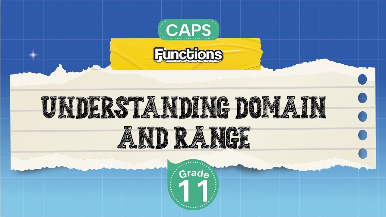 [GRADE 11] Understanding Domain and Range