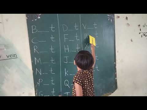vowels reading by Rutuja